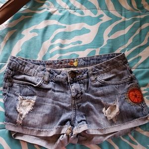 Jean shorts
